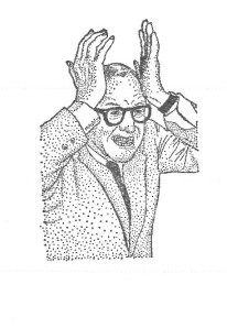 rubber stamp by Ken Brown, Ken Brown Stamps, Saxtona River, VT