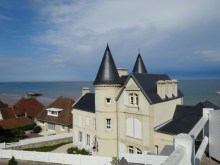 Arromanches, site of Gold Beach landing