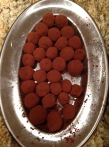 my homemade truffles