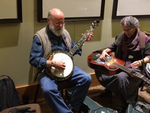 jamming in the hallway